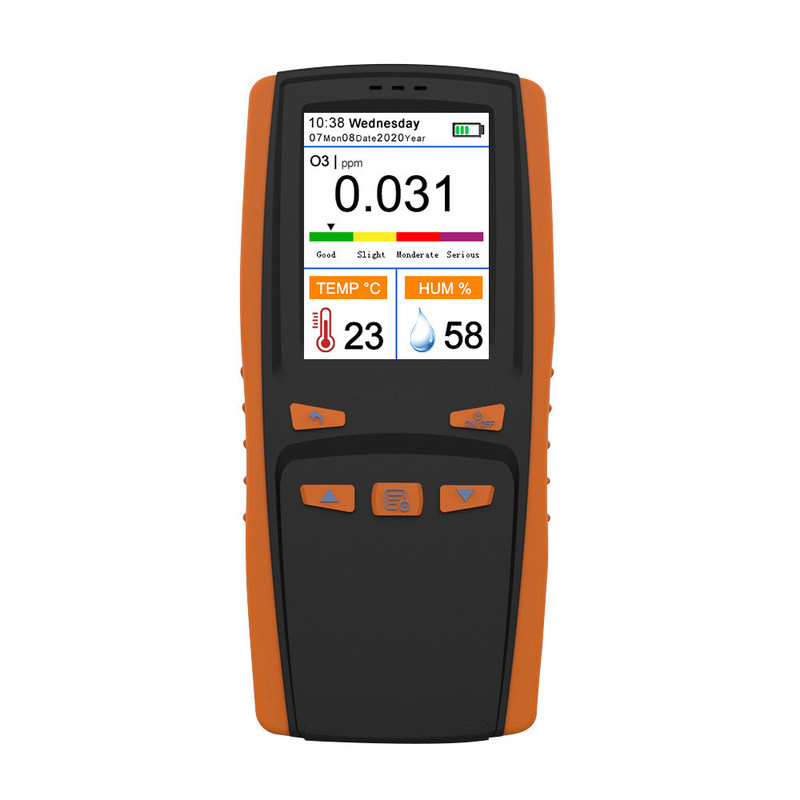 Ozone O3 Portable Gas Detector In Brazil For Food Factory TFT LCD Screen