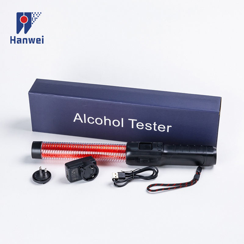Portable Breath Alcohol Tester Compliant Wireless Alcohol Breath Analyzer for Traffic Screening